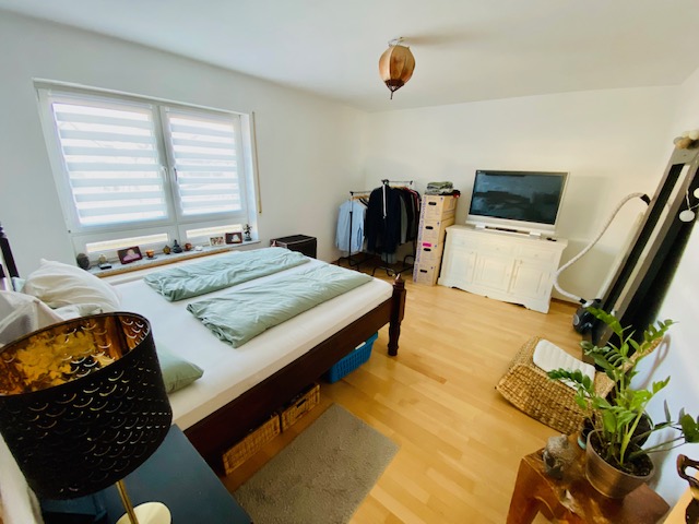 Schlafzimmer I Erdgeschosswohnung Fl�rsheim