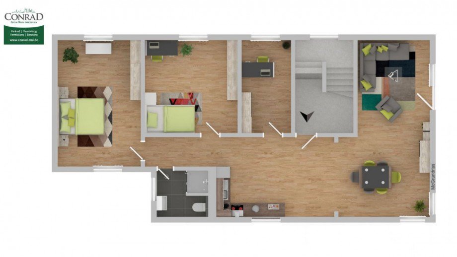 H1 Obergeschoss Etagenwohnung Hattersheim-Eddersheim