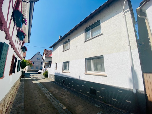 F1 + F1a Strassenansicht Einfamilienhaus Hattersheim-Eddersheim