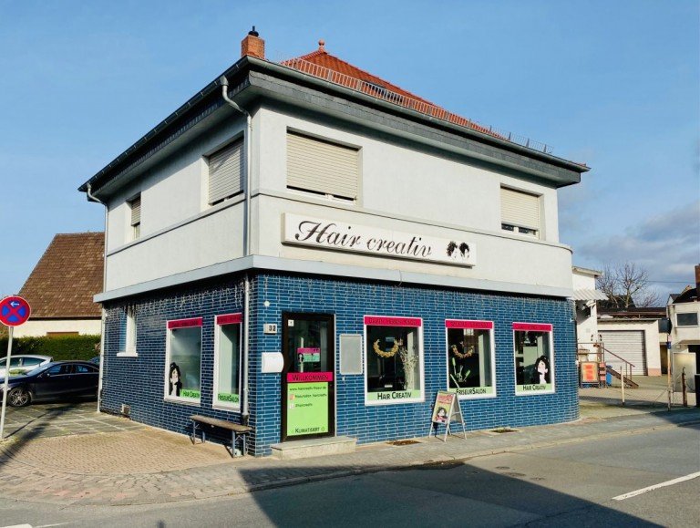 Hausansicht Seite Hattersheim-Eddersheim B�ro / Praxis Top Gewerbefl�che in Eddersheim am Main