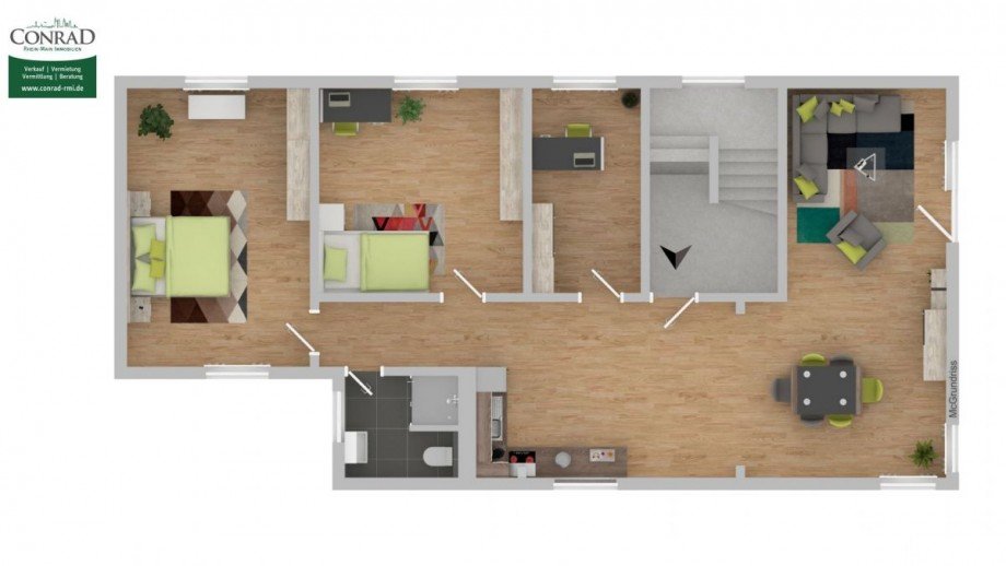 H1 Obergeschoss Etagenwohnung Hattersheim-Eddersheim