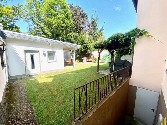 G79 Anbau im Garten Erdgeschosswohnung Fl�rsheim