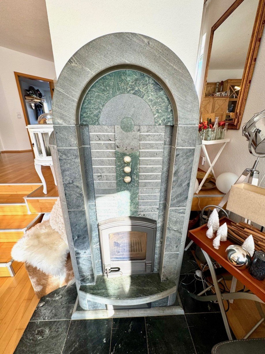 B4 Speckstein Kaminofen Doppelhaush�lfte R�sselsheim-Bauschheim