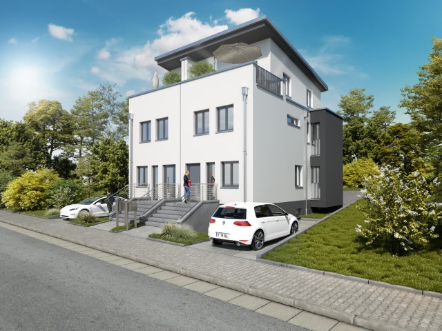 Stra�enansicht 1 Haus Hofheim-Diedenbergen