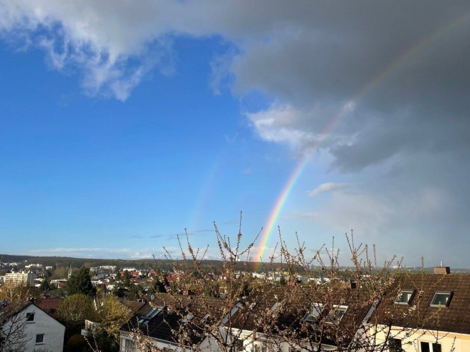 H30 Ausblick Balkon Maisonettewohnung Bad Soden