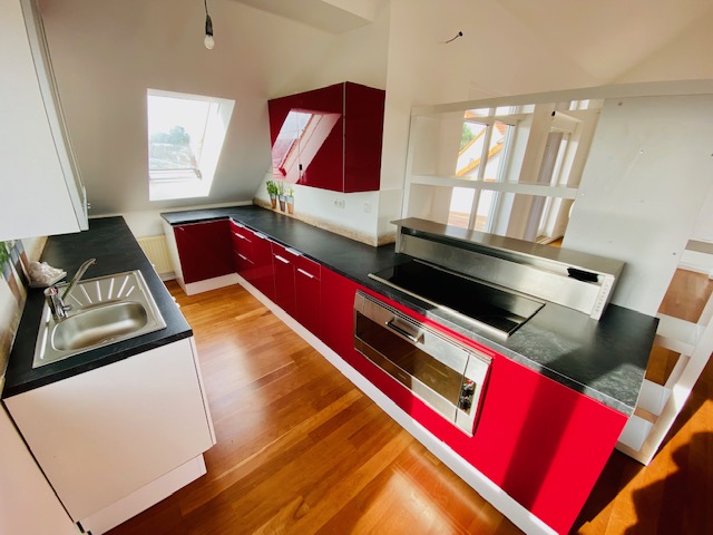 K�che Dachgeschosswohnung Fl�rsheim-Weilbach
