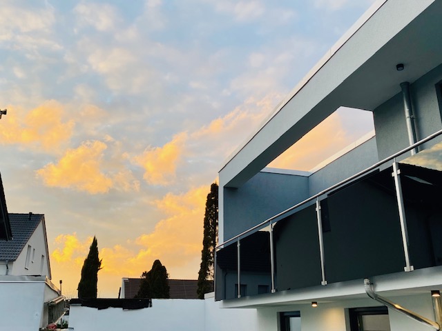 Loggia Aussenansicht Etagenwohnung Hattersheim-Eddersheim