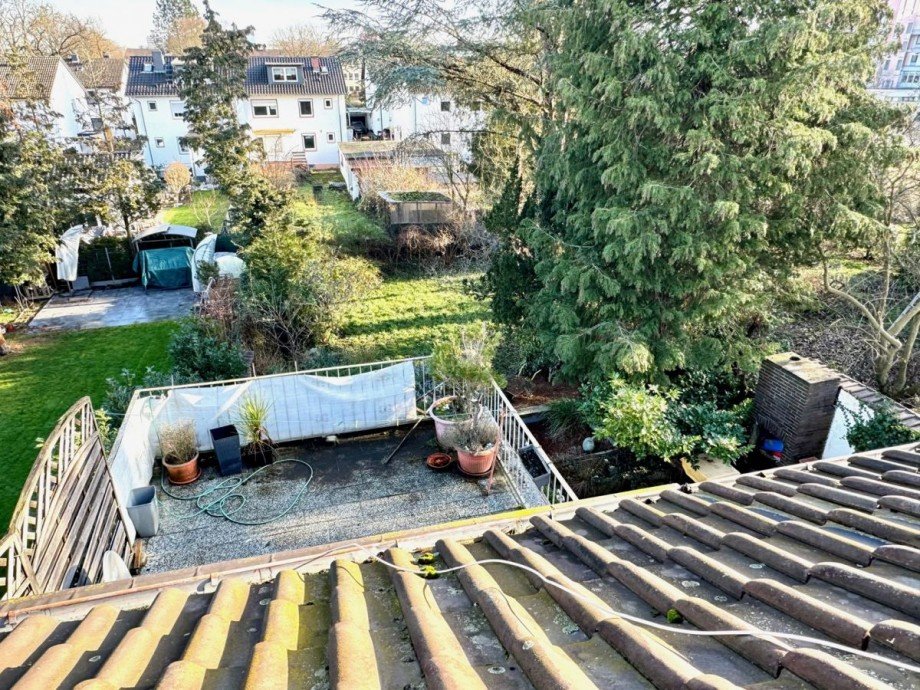 T45 Ausblick DG in den Garten Doppelhaush�lfte Goldstein