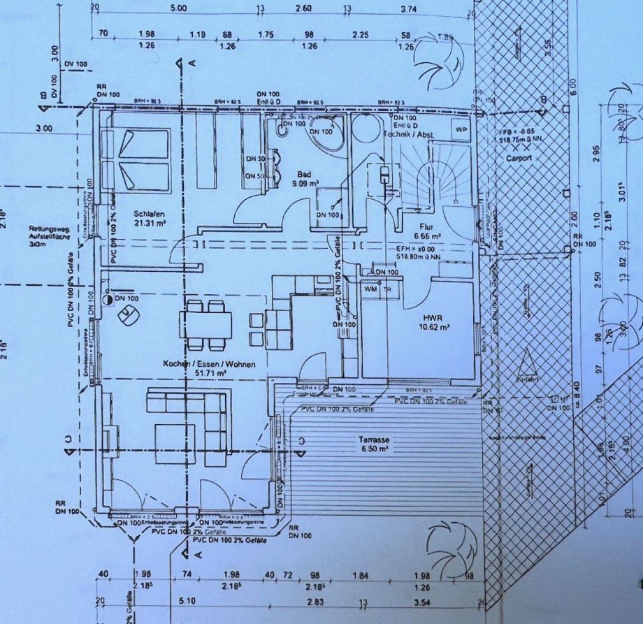 S19 Grundriss Erdgeschoss Einfamilienhaus Velburg