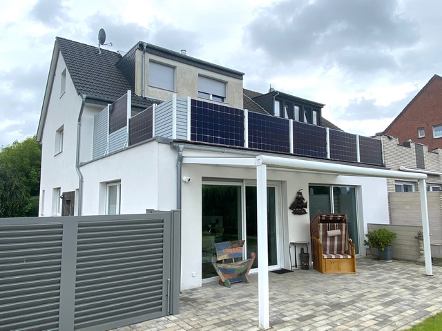 P43 R�ckansicht Haus Haus Wesel