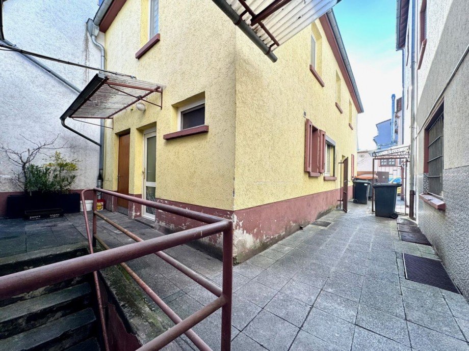 AS79 Hofzugang zwischen den H�usern Haus Frankfurt