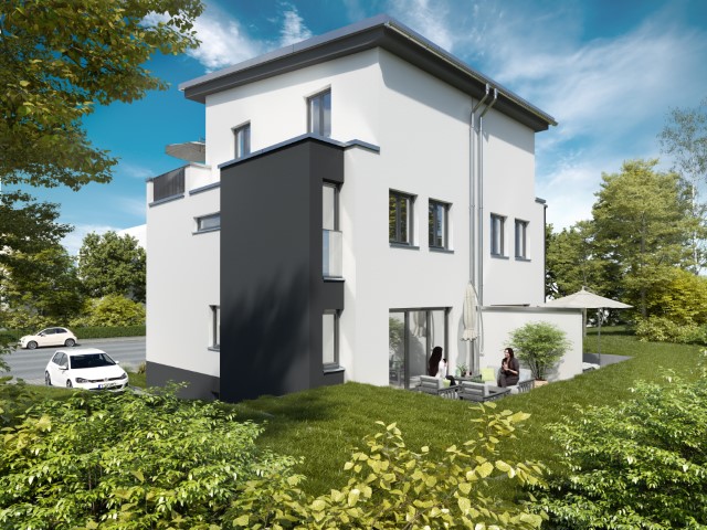 Gartenansicht 2 Haus Hofheim-Diedenbergen