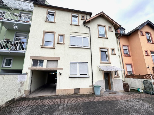 G17 Hausr�ckansicht Mehrfamilienhaus Frankfurt H�chst