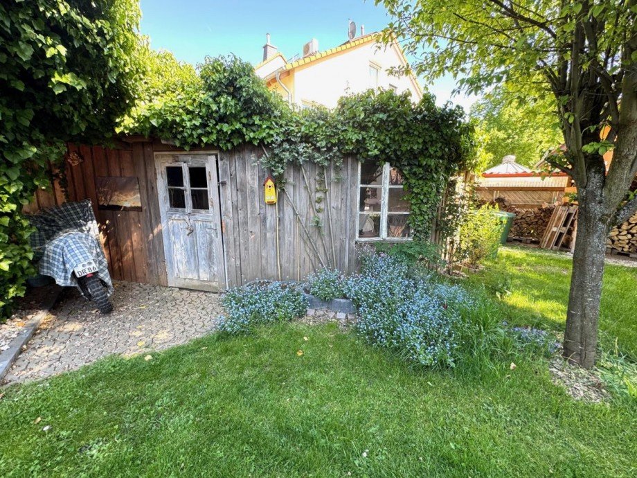 Gartenlaube Einfamilienhaus Fl�rsheim