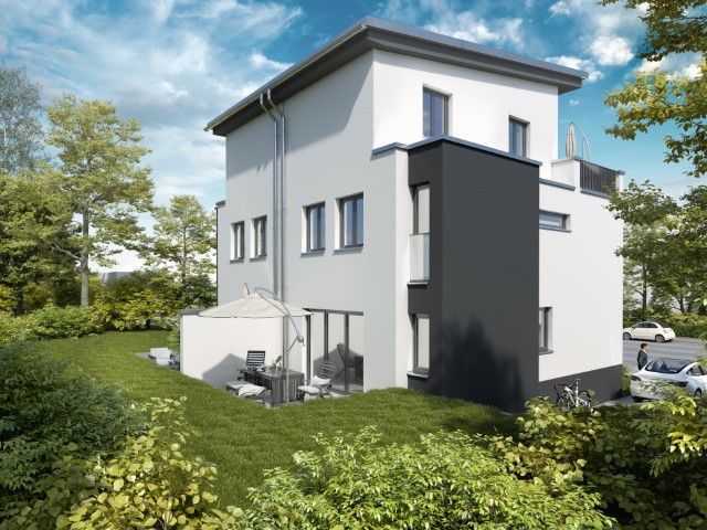 Gartenansicht 1 Haus Hofheim-Diedenbergen