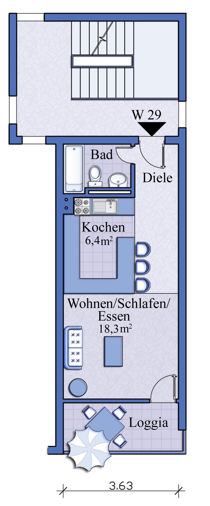 GrundrissS E Etagenwohnung Hattersheim