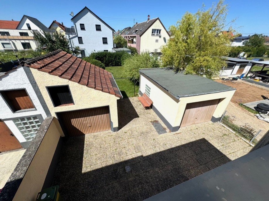 F6 Ausblick Loggia Doppelhaush�lfte Hattersheim Eddersheim