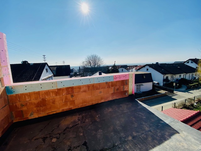Ausblick Dachterrasse Haus Hofheim-Diedenbergen