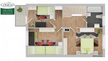 G8 Obergeschoss neu Charmantes RMH in guter Lage von Fl�rsheim-Wicker